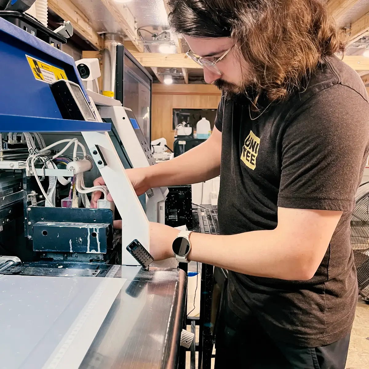 Bryson Chauvin at work