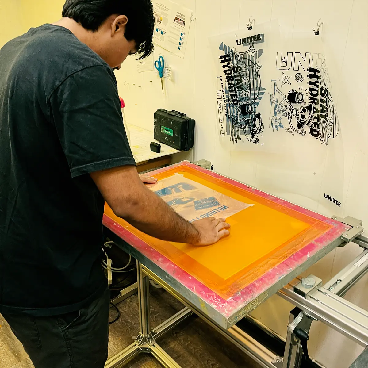 Giovanni Garcia at work