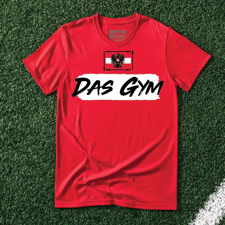 Das Gym Austria inspired gym shirt concept