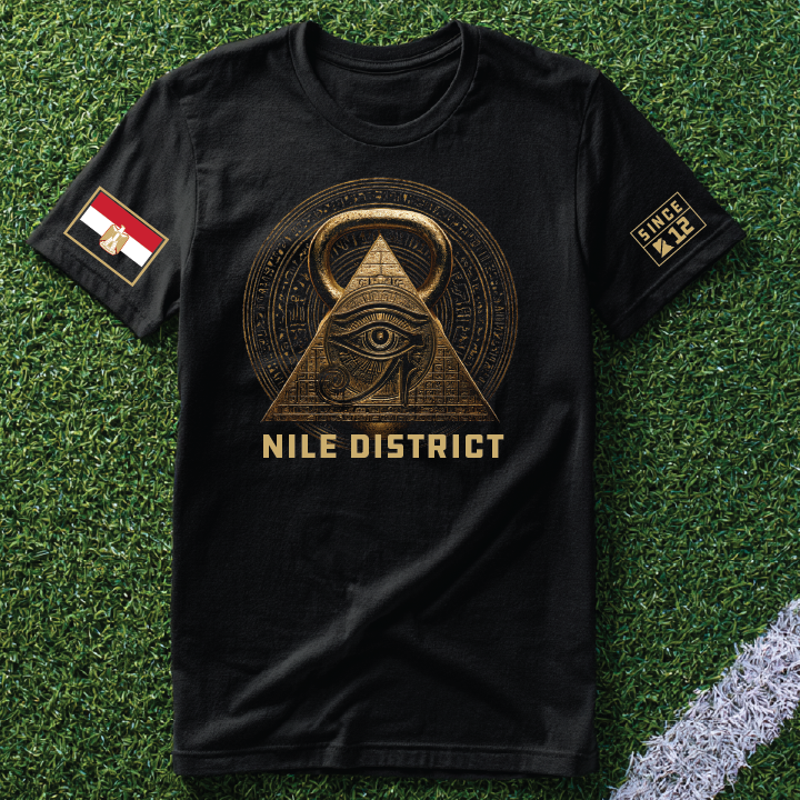 Nile District Egypt inspired gym shirt concept
