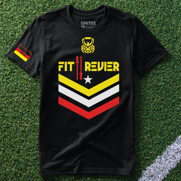 Fit Revier Germany inspired gym shirt concept