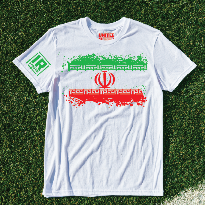 IR Strong Iran inspired gym shirt concept
