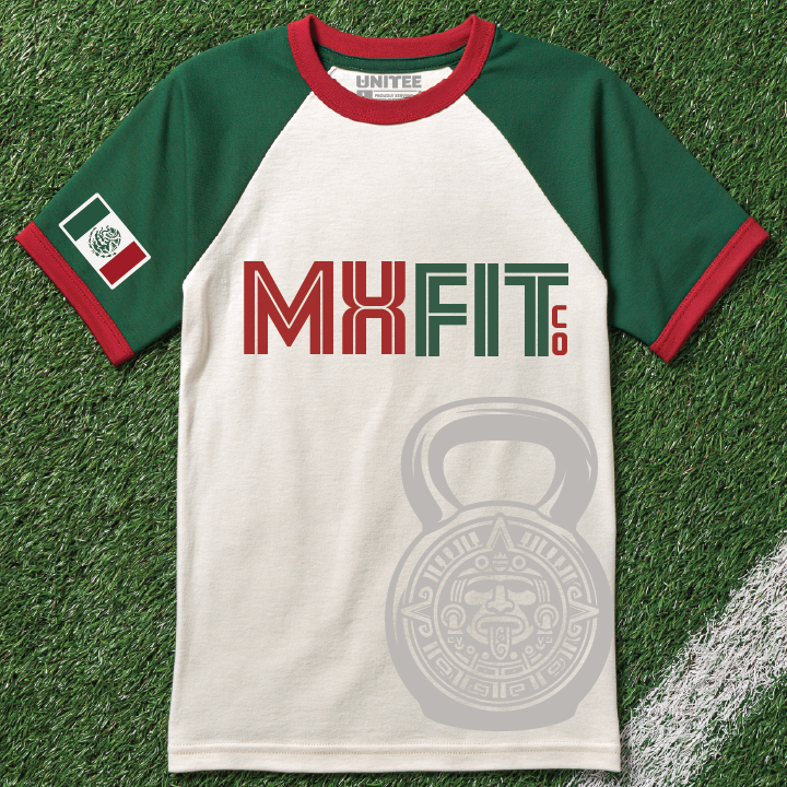 MX Fit Co Mexico inspired gym shirt concept