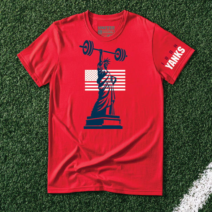 Yank Lift Co United States inspired gym shirt concept 04