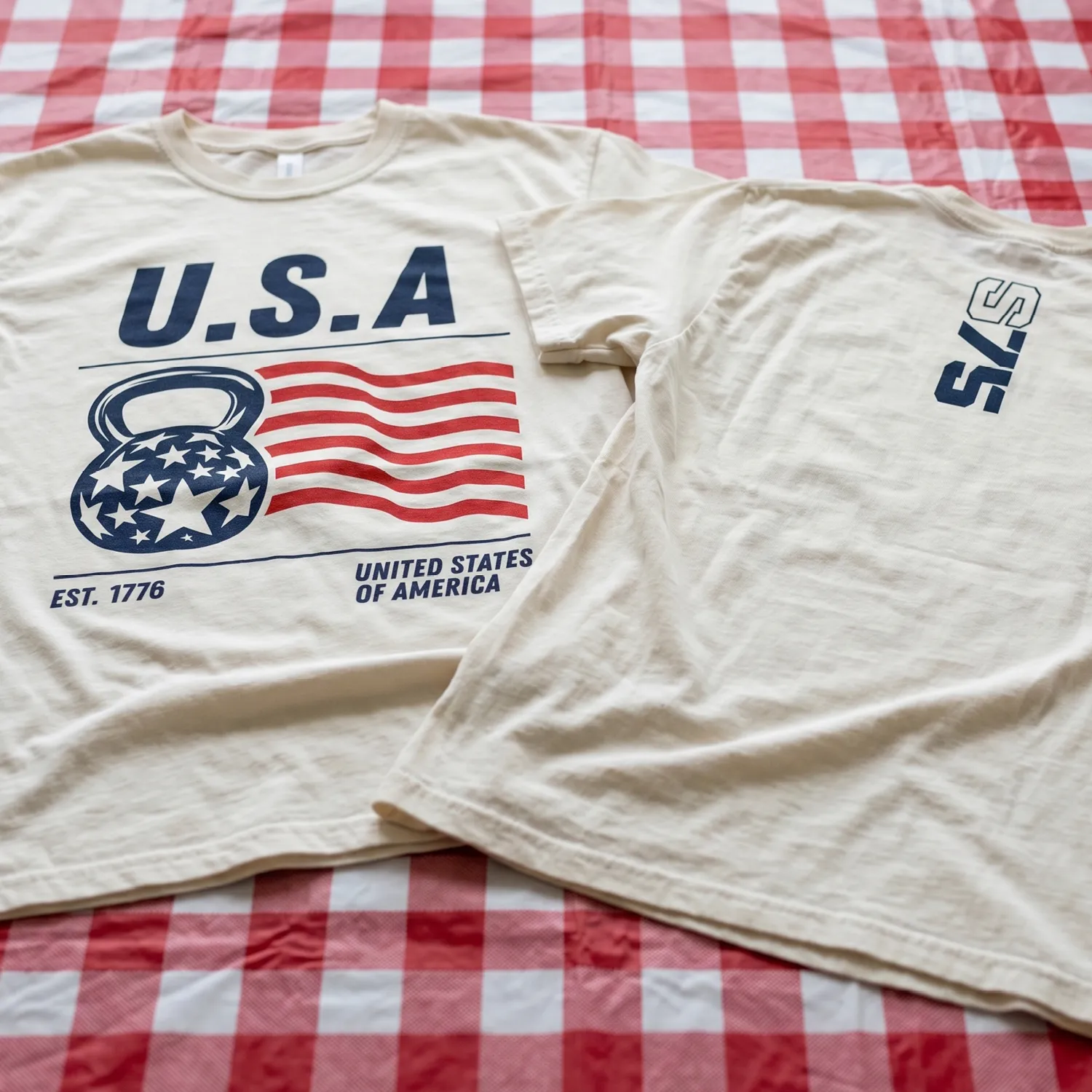 Heritage USA Fourth of July design