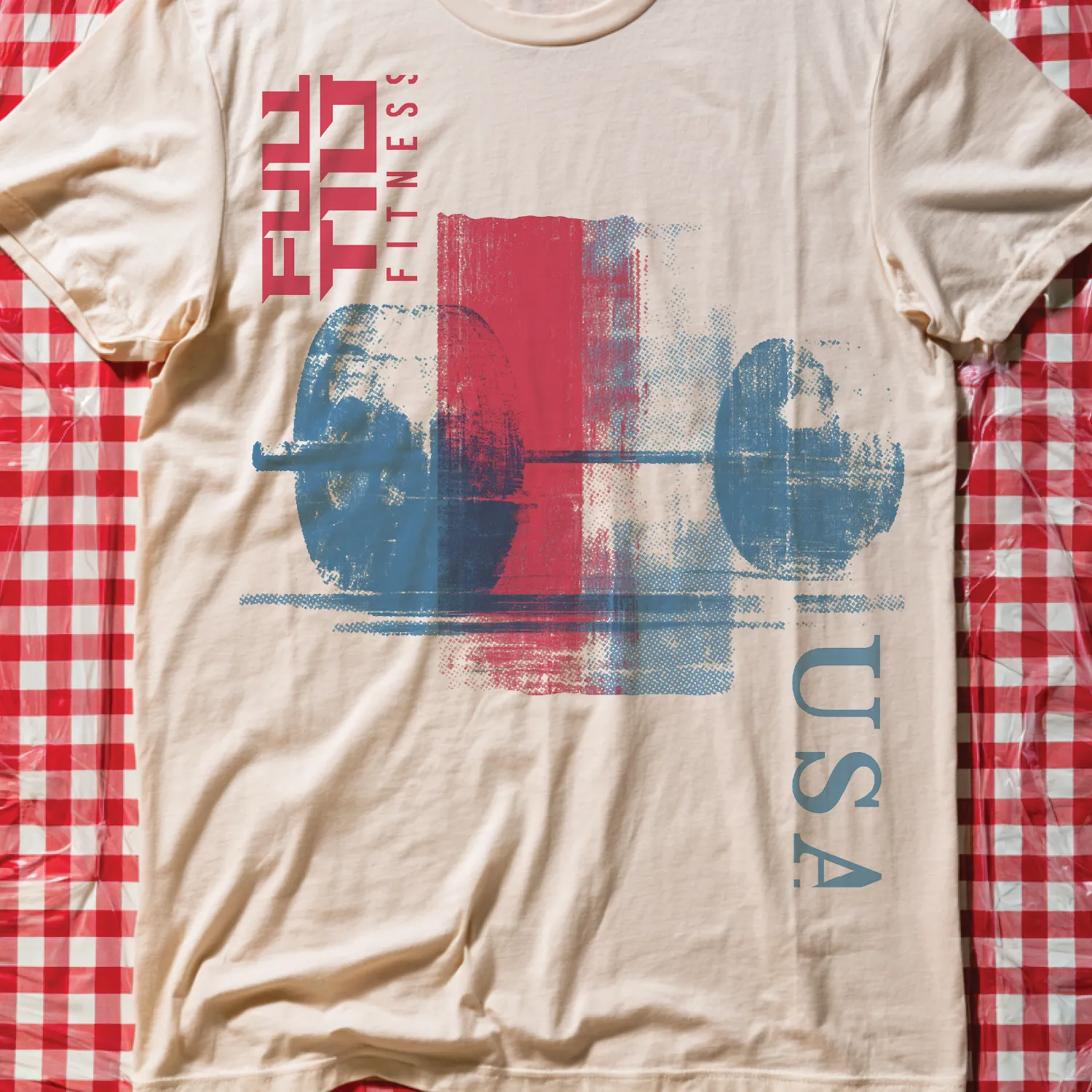 Heavyweight 1776 Fourth of July design