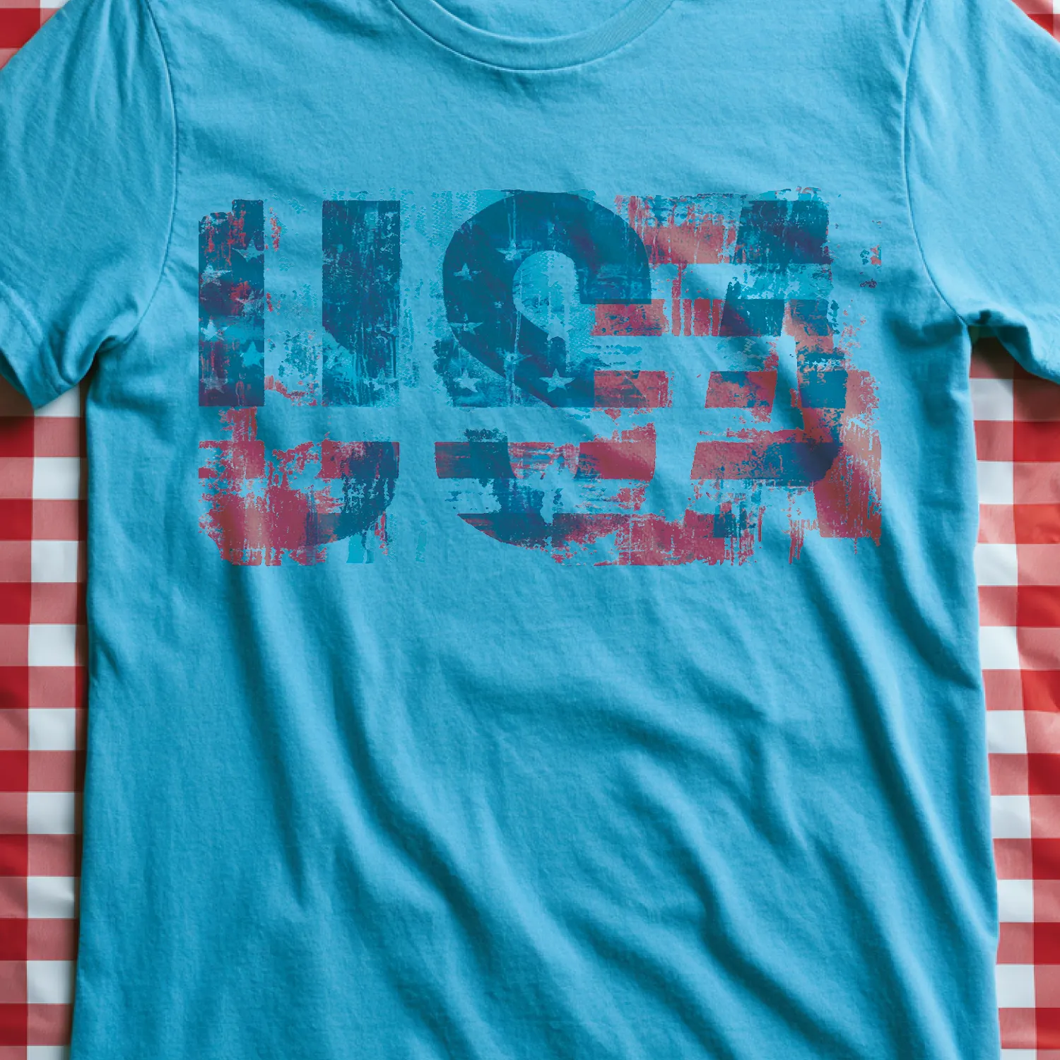 Eagle Standard Fourth of July design
