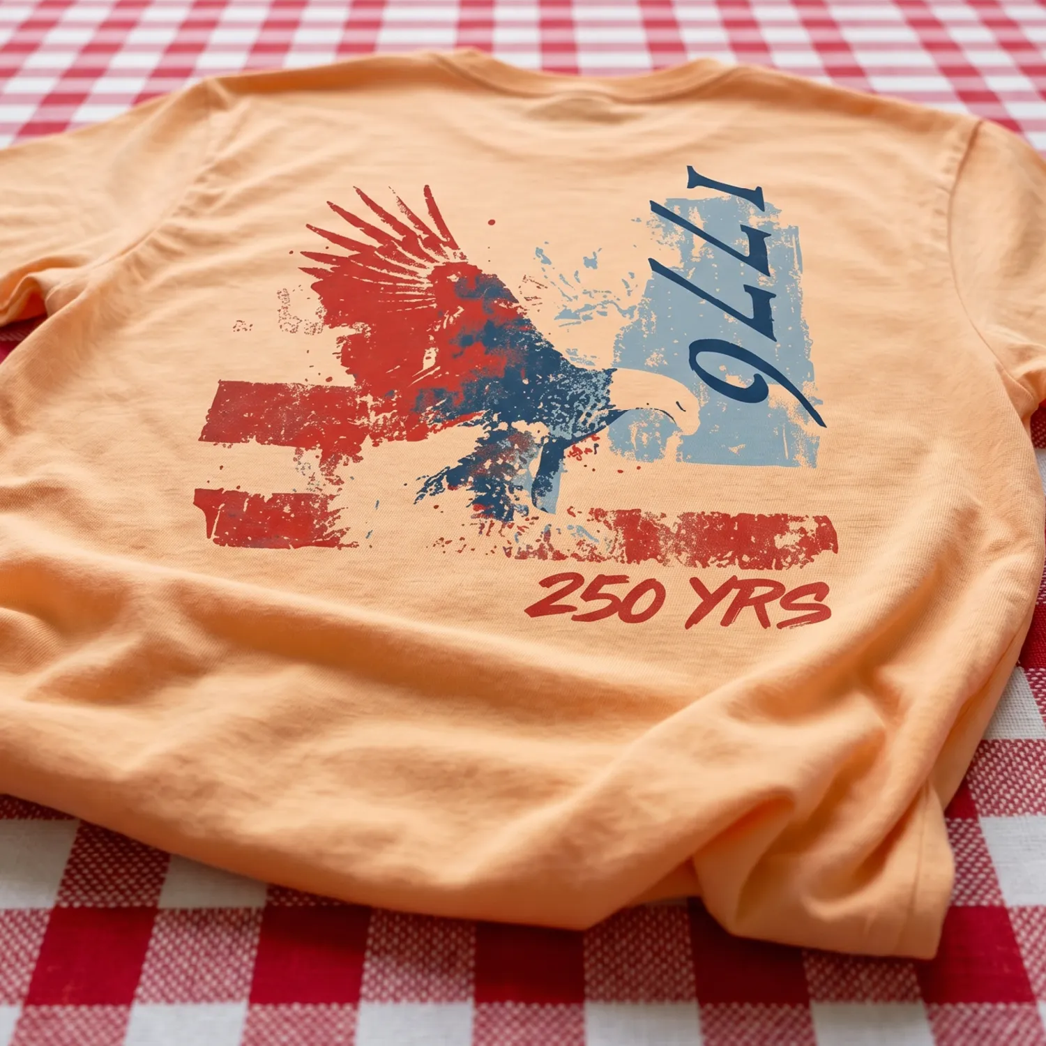 Painted Republic Fourth of July design