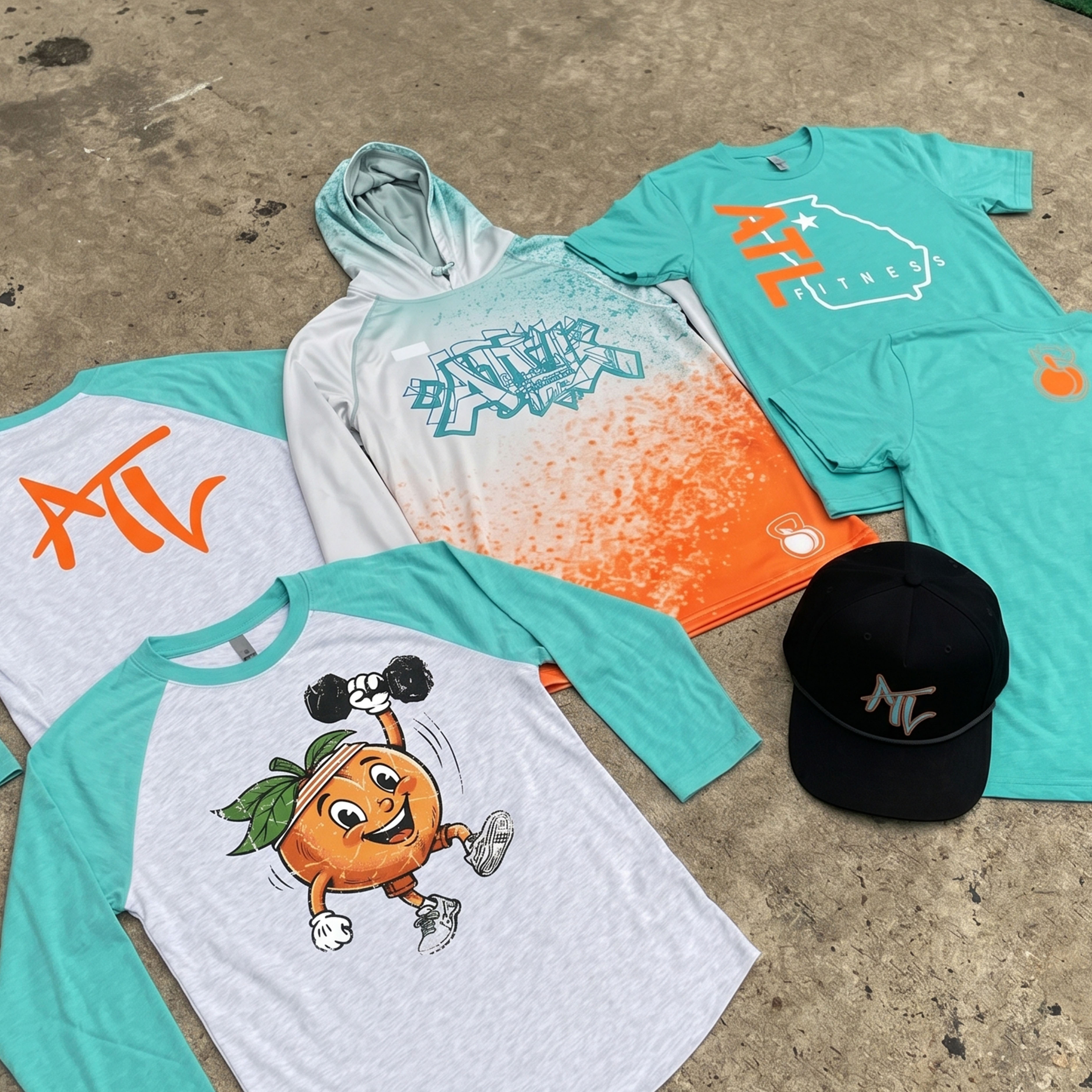 ATL Fitness full apparel collection collage