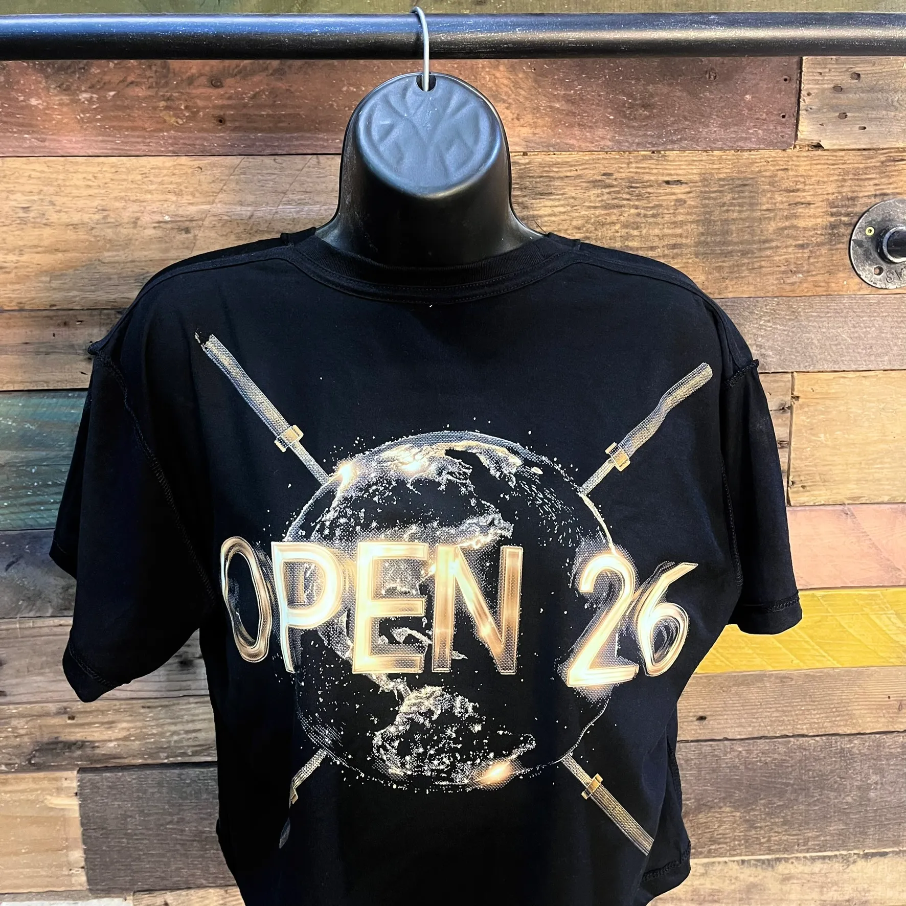 UNITEE team member modeling the Open collection where the apparel was produced