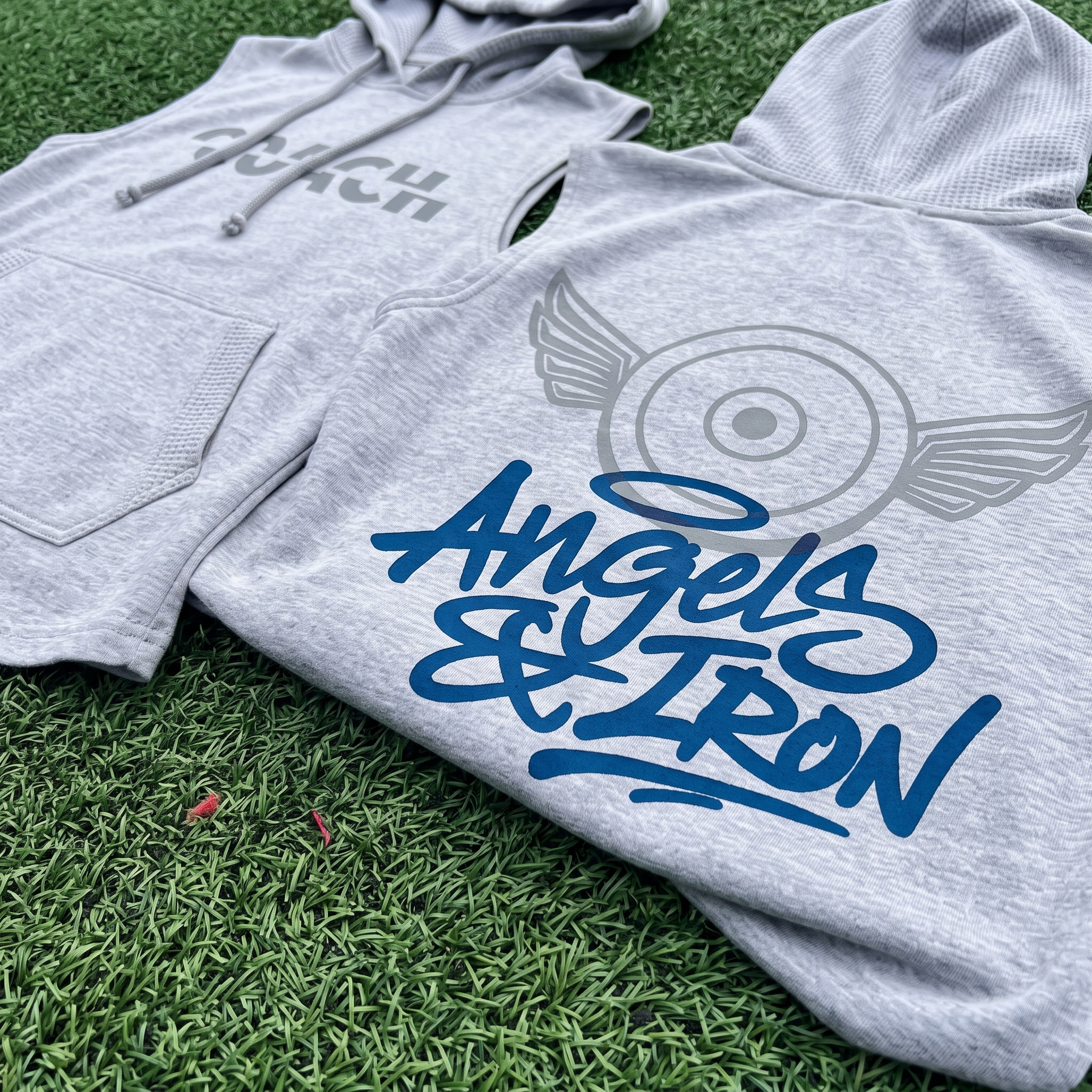 Angels & Iron Coach's Sleeveless Hoodie