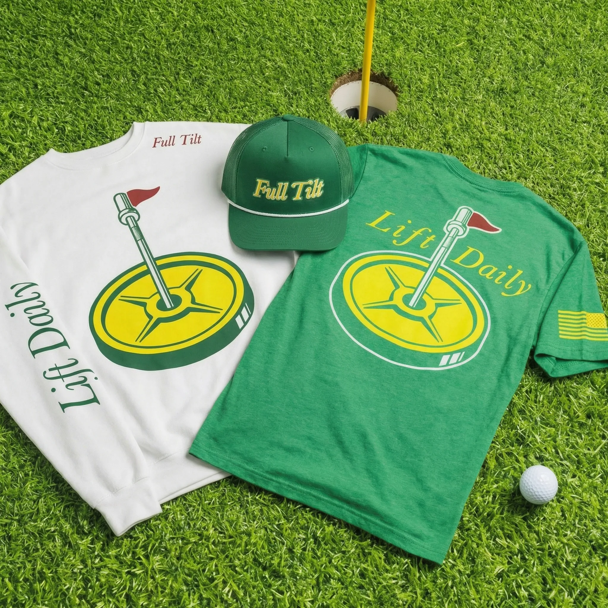 Full Tilt Masters-inspired gym apparel
