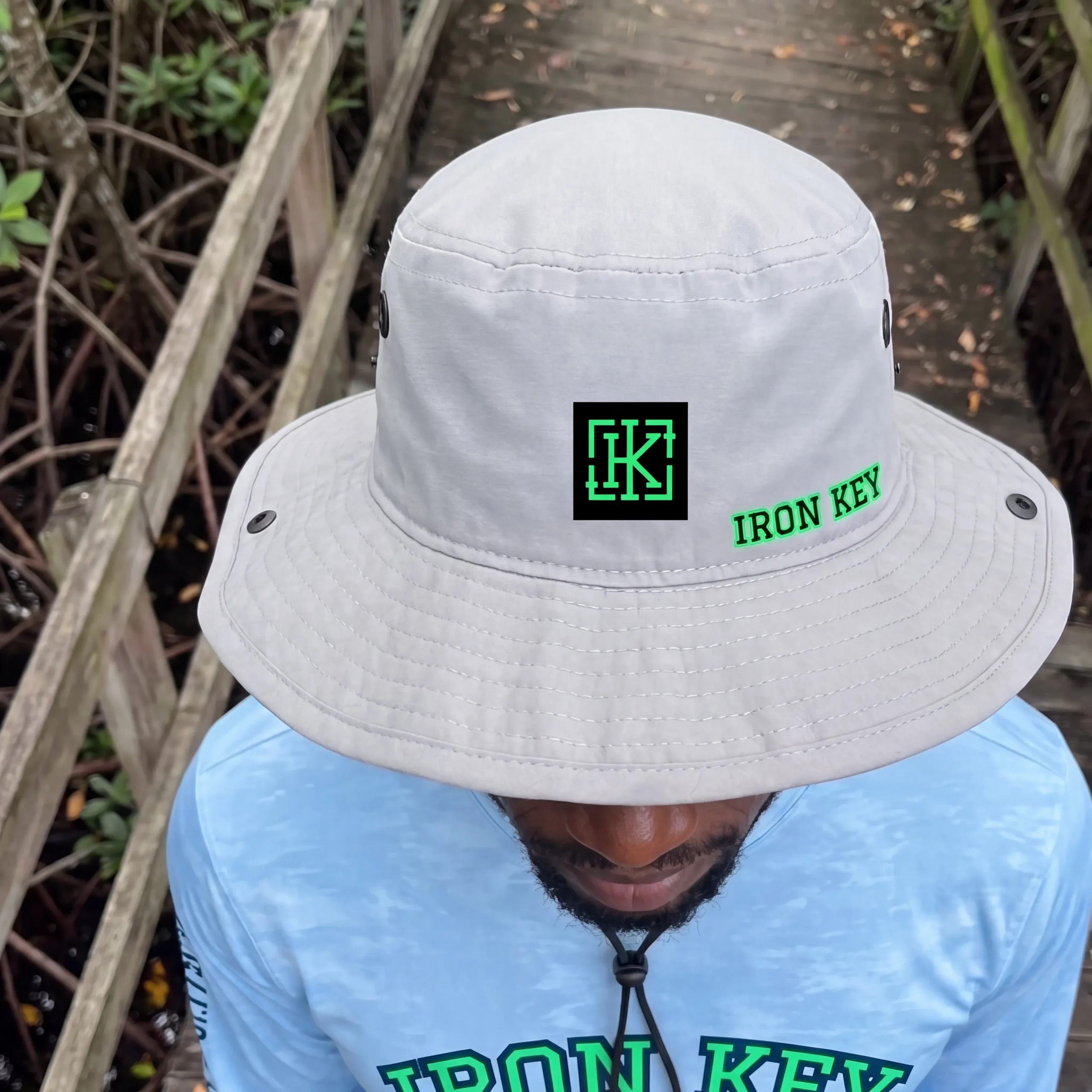 Iron Key Booney Hat photographed near Key West nature preserve